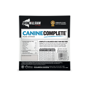 Canine Complete Pork Dinner - 6 lb
