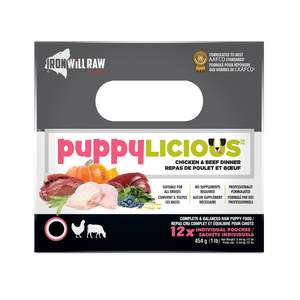 Puppylicious Chicken & Beef Dinner - 12 lb