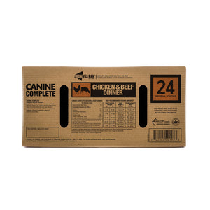 Canine Complete Chicken & Beef Dinner - 24 lb