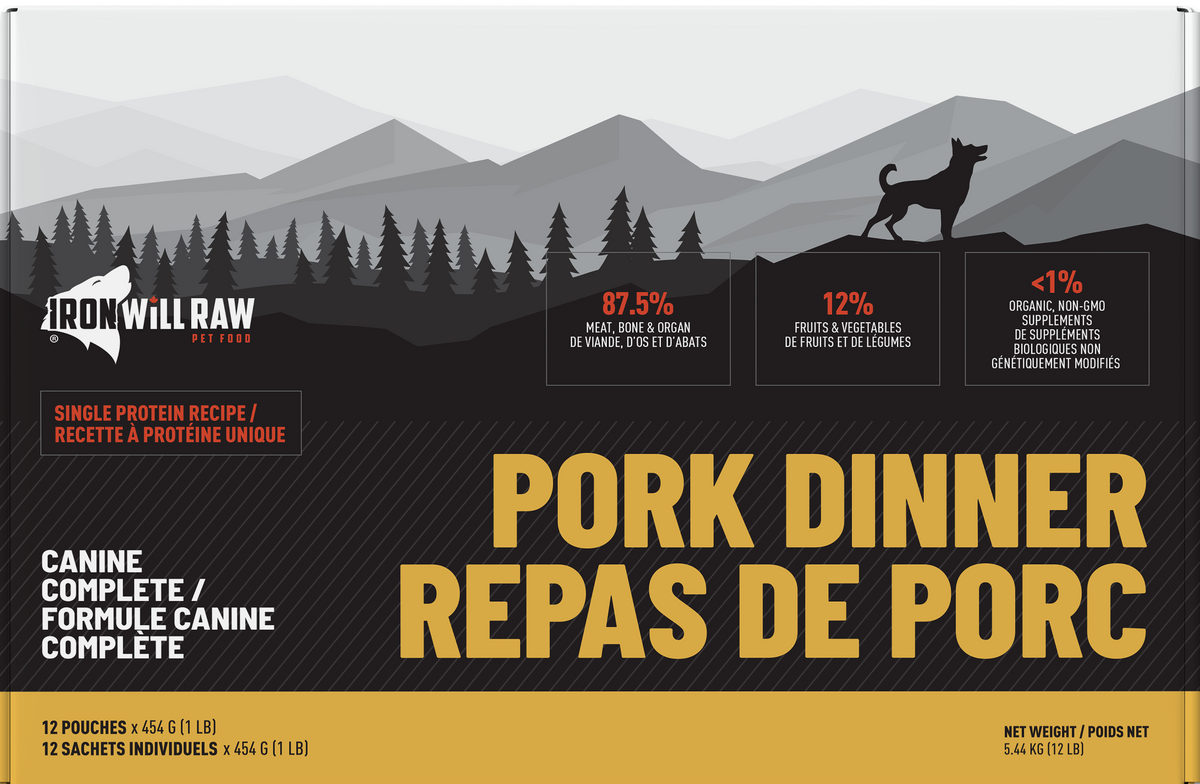 Canine Complete Pork Single Protein