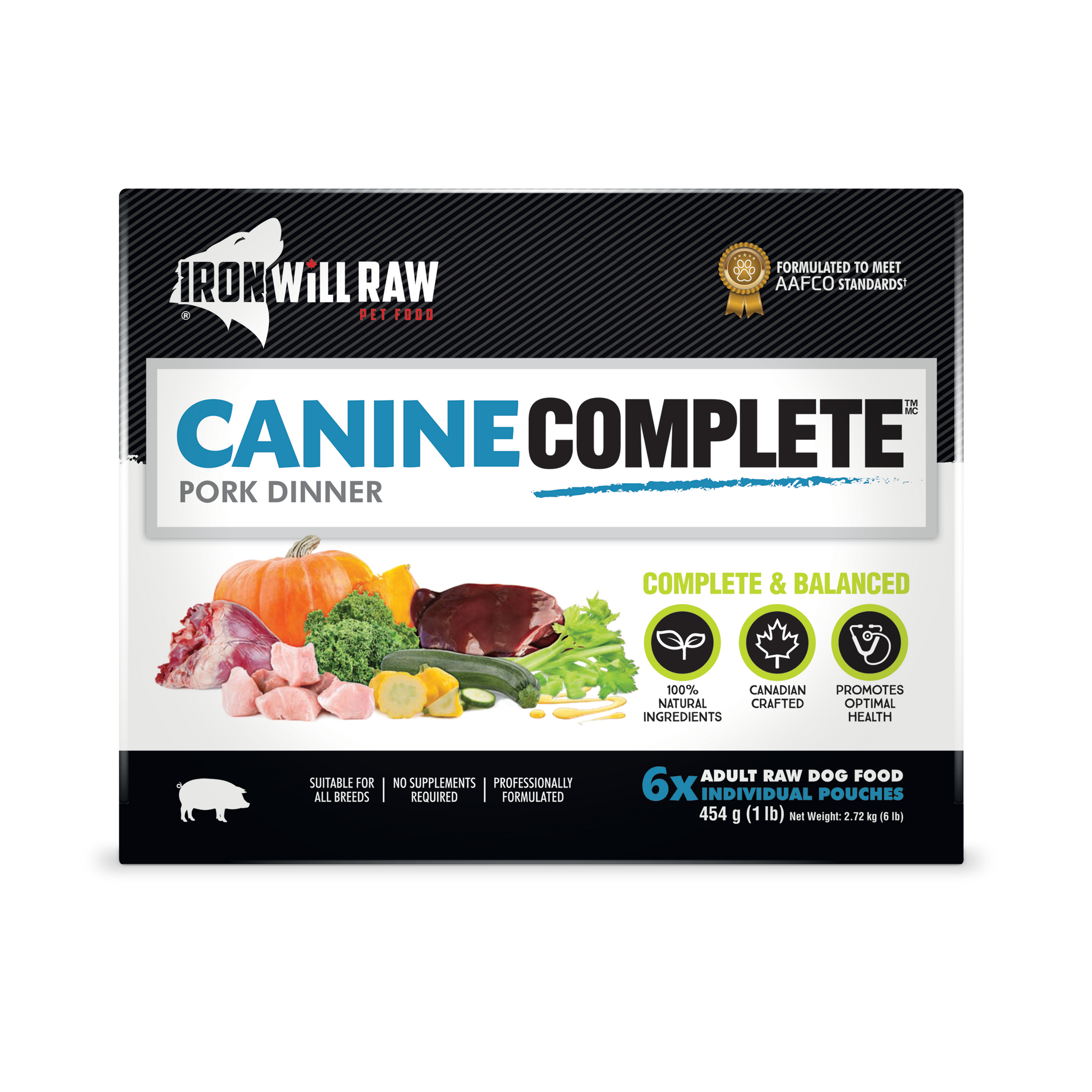 Complete and balanced dog best sale food