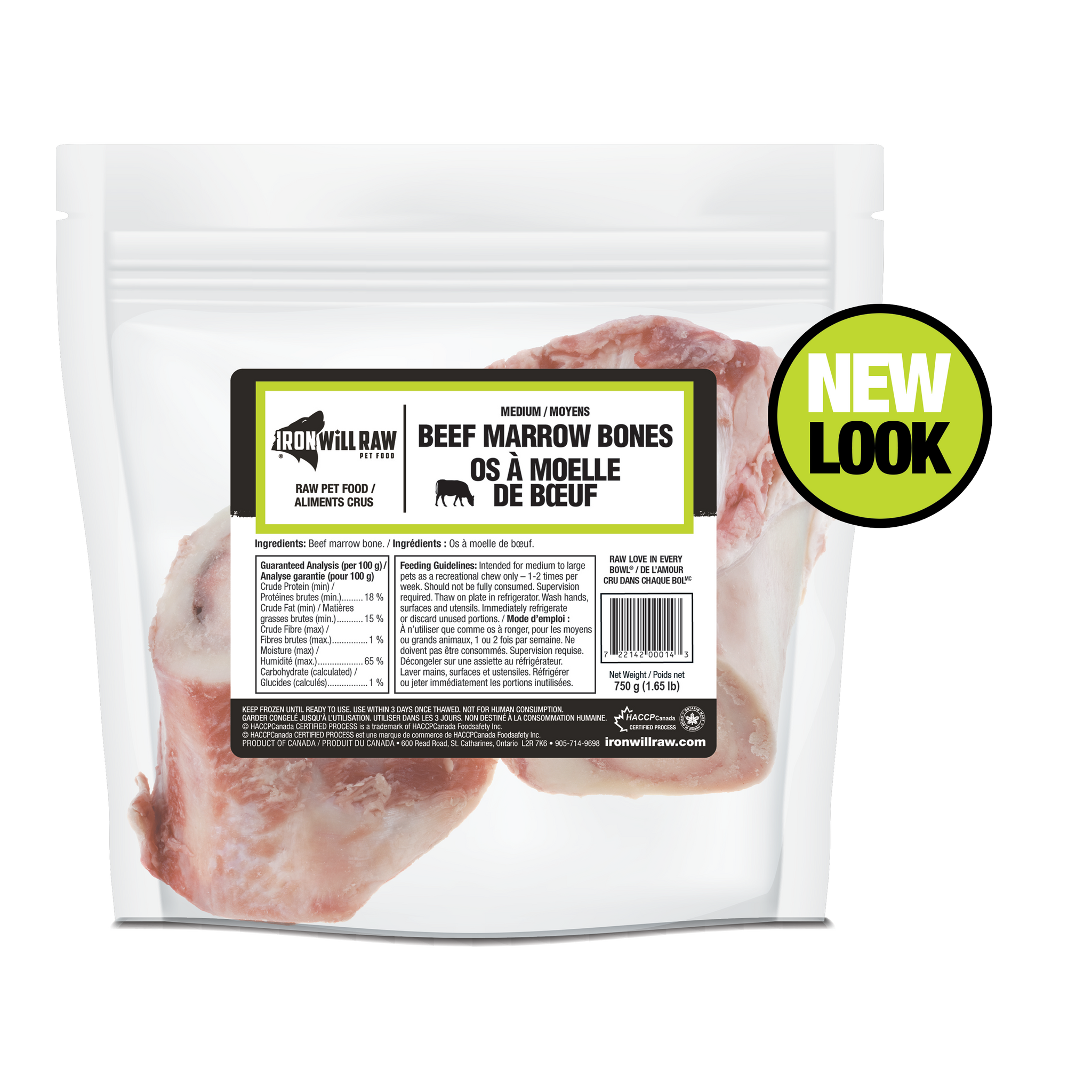 Beef Neck Bone 1 lb Iron Will Raw Inc
