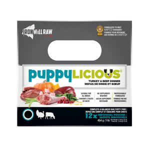 Puppylicious™ Turkey & Beef Dinner 12 lb